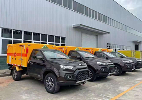 梨树爆破器材运输车-保障安全与效率的关键